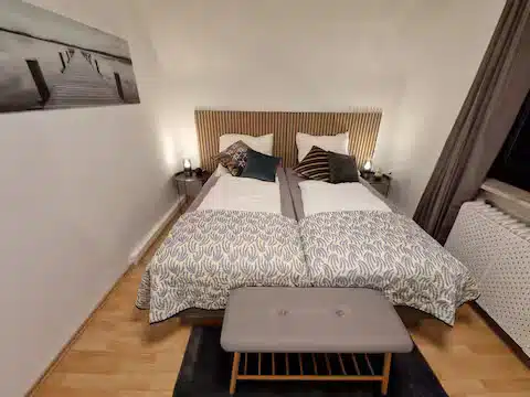 Schlafzimmer 1 in der Ferienwohnung Osterholz-Scharmbeck
